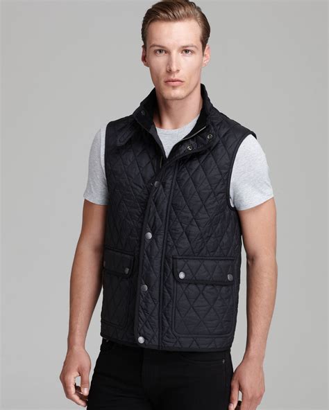 black burberry vest|burberry vests for men.